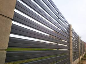 Горизонтальный штакет