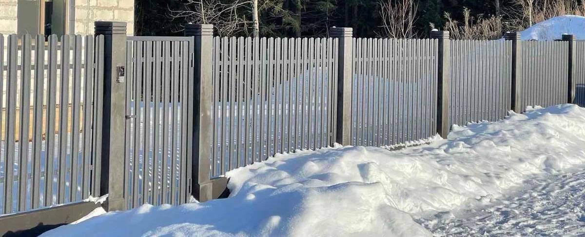 Столб современный