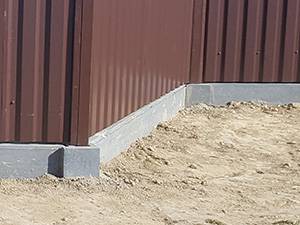 Сборный фундамент